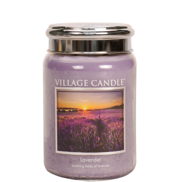 Village Candle Lavender 645 g - 2 Docht Village Candle Lavender 645 g - 2 Docht